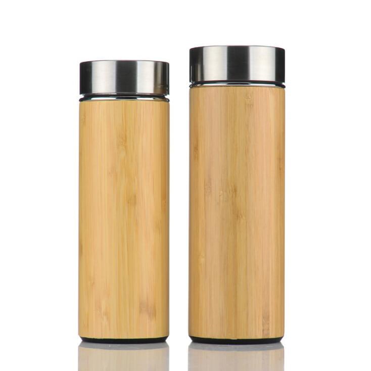 VC008-A Bamboo Flask